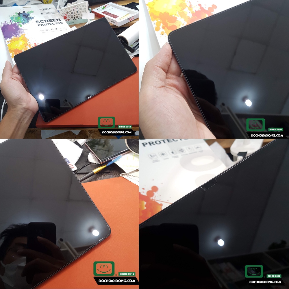 Miếng Dán Cường Lực Samsung Tab S7 S8 S9 + Plus S8 S9 Ultra Zeelot Cao Cấp