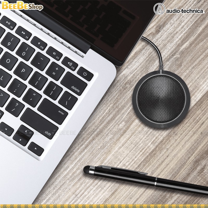 Audio Technica ATR4697 USB - Micro Họp Trực Tuyến, Kết Nối Type-C, Hướng Thu Đa Hướng, Có Giắc Chuyển USB 2.0