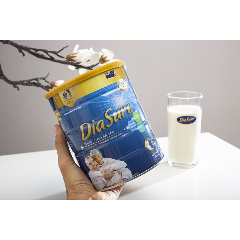 Sữa DiaSure 850g [CHÍNH HÃNG] Sữa DiaSure 850g - Dinh dưỡng dành cho người tiểu đường