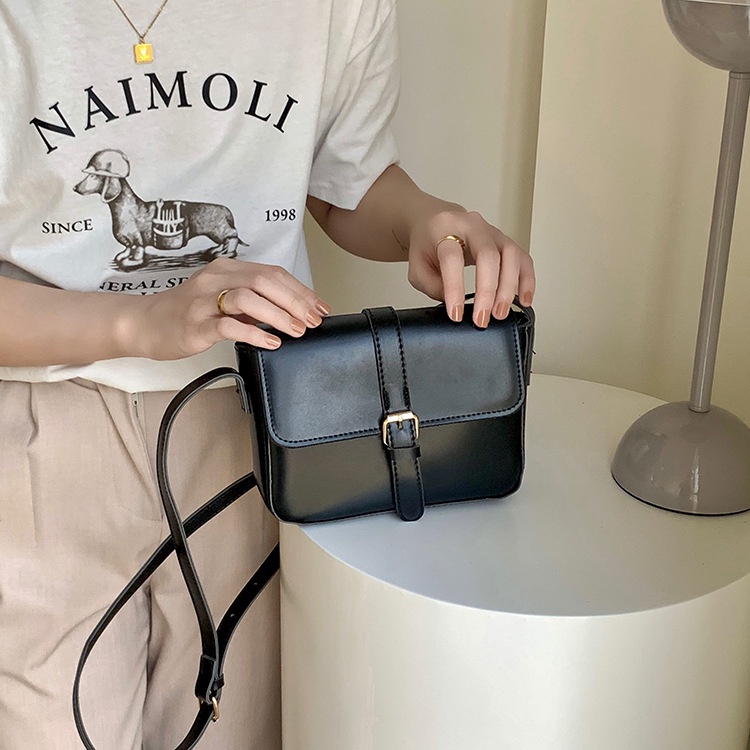 IELGY Túi Đeo Vai Hình Vuông Cỡ Nhỏ Dễ Phối Đồ Thời Trang Cho Nữ