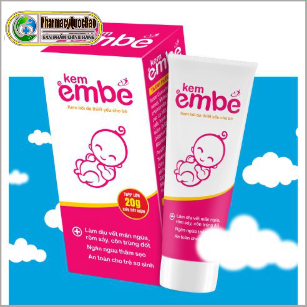 Kem Em Bé - Thêm yêu da bé: LÀM DỊU RÔM SẨY, HÂM TÃ, GIẢM TRIỆU CHỨNG CÔN TRÙNG ĐỐT