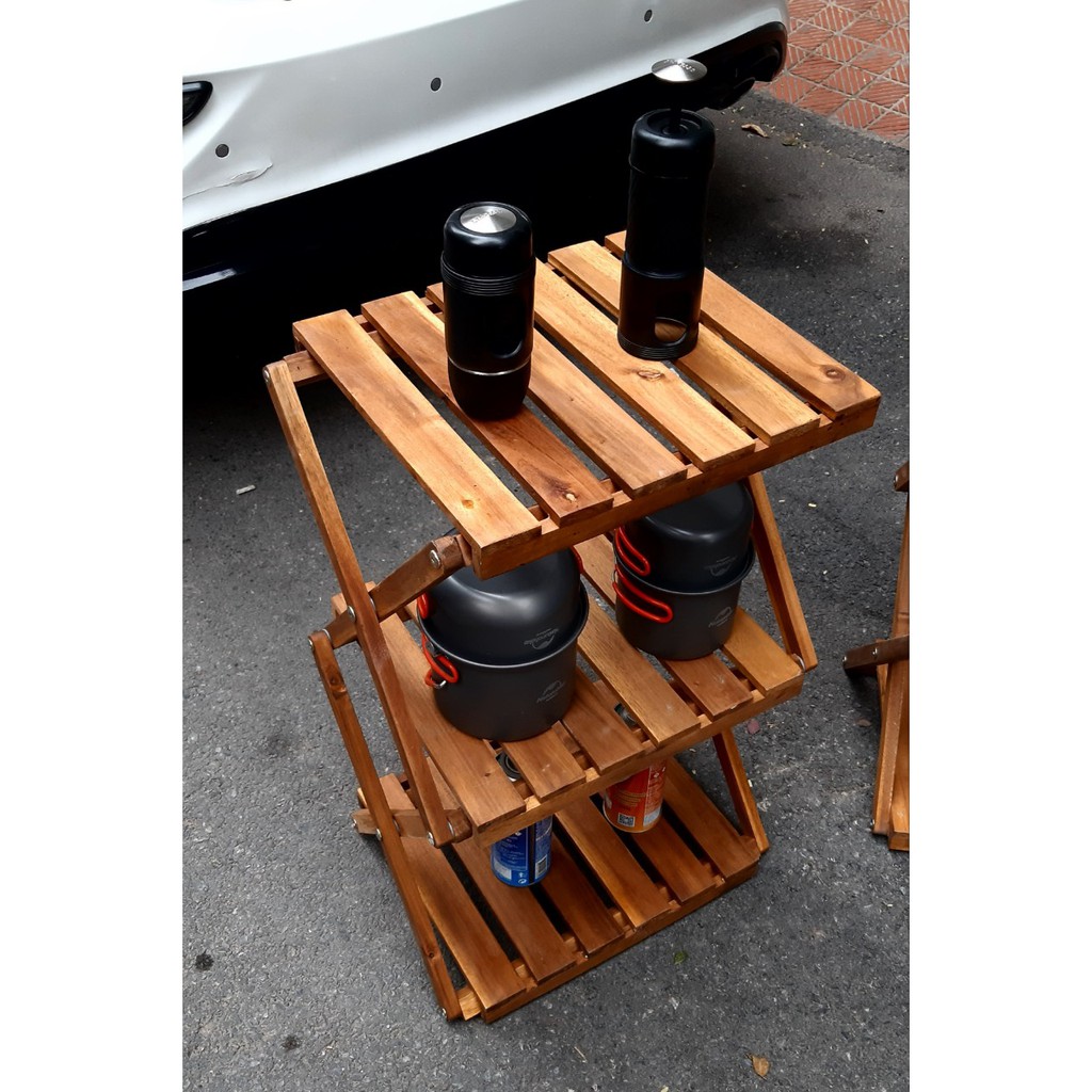 Kệ gỗ đa năng gấp gọn