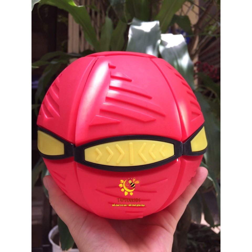 Quả Bóng Ma Thuật Biến Dạng Đĩa Bay Đồ Chơi Thể Thao Nhiều Môn Phối Hợp Dành Cho Bé Vui Chơi ( Bóng Có Đèn Sáng)