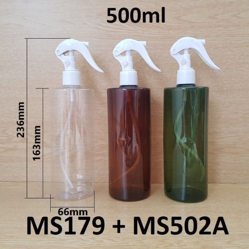 Chai Xịt Phun Sương ❤ GIÁ RẺ NHẤT ❤ Chai nhựa pet xịt Vòi chuột 500ml rỗng chiết mỹ phẩm , phụ kiện du lịch
