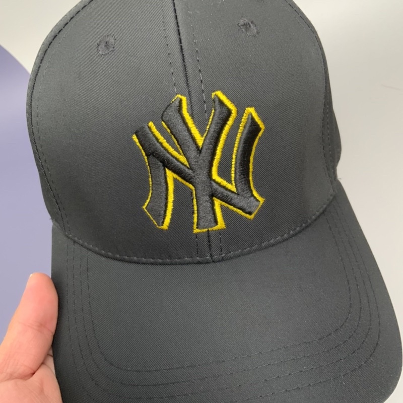 Mũ Lưỡi Trai Kaki Dù Thêu NY Bít Đuôi Nhiều Màu Thời Trang Unisex