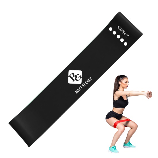 BG Dây đàn hồi kháng lực tập Gym Yoga Thái Lan cao cấp đa năng mới 2022 XANH BIỂN (M) 6-9KG HOT