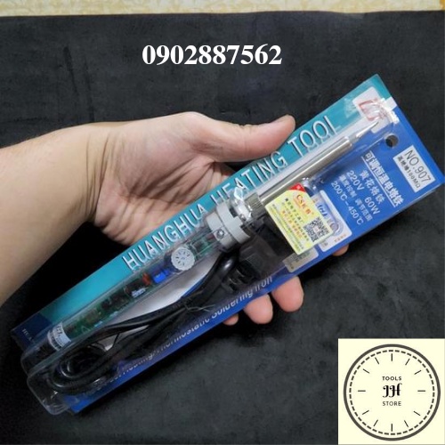 mỏ hàn chì điều chỉnh nhiệt độ NO 907 60w (200 - 450 độ C)