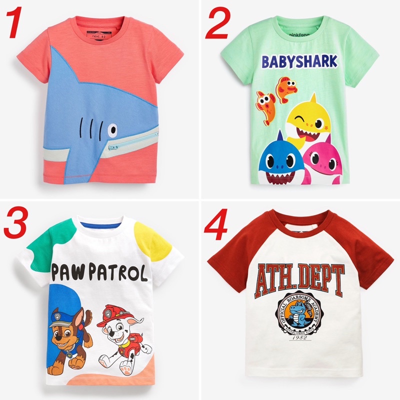 Áo phông next bé trai