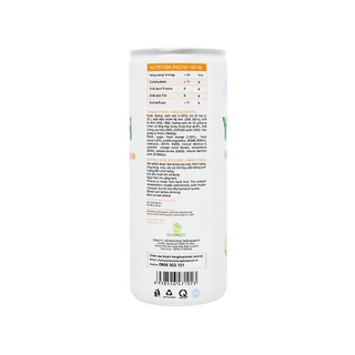 Nước ép cam và cà rốt Yooh - Lốc 6 lon 240ml