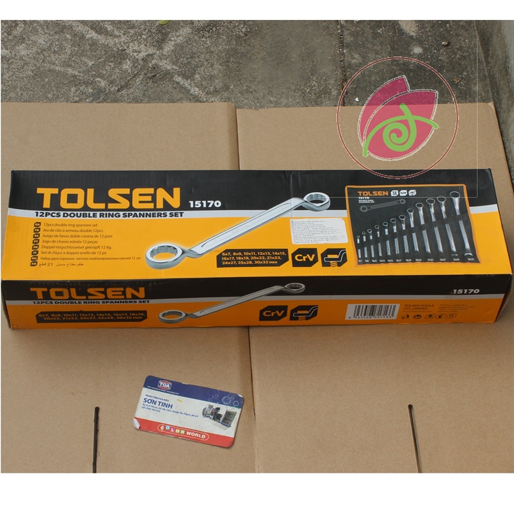 [BẢN LẺ 6 - 32MM] Cờ Lê CHÌA KHÓA VÒNG TOLSEN 15170