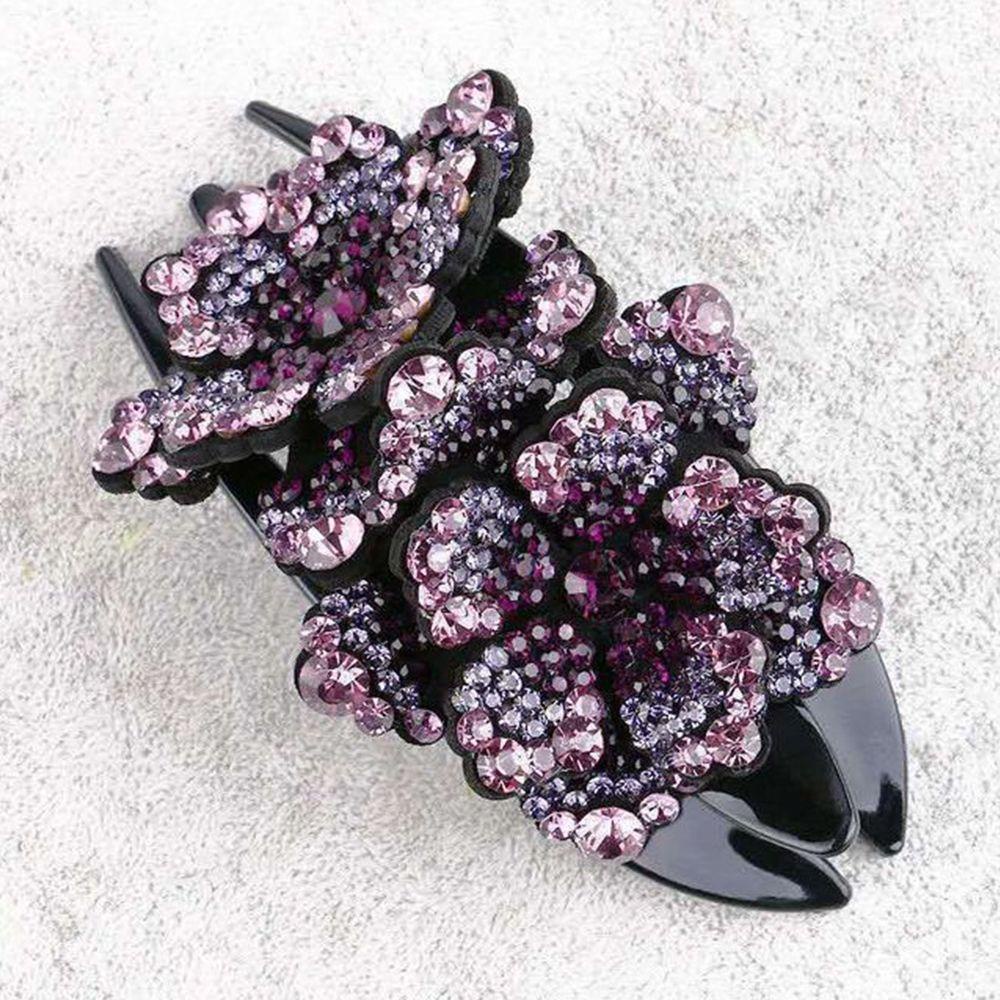 Kẹp Tóc Mỏ Vịt VANES1 Chống Trượt Phong Cách Retro Cá Tính Dành Cho Nữ