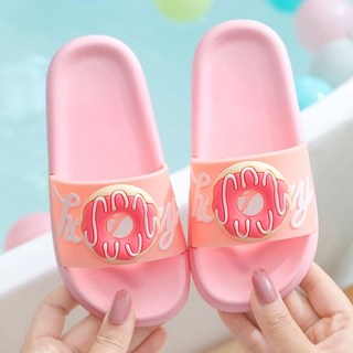 Dép Đi Biển Chống Trượt Hình Bánh Donut Cho Bé Từ 1-6 Tuổi