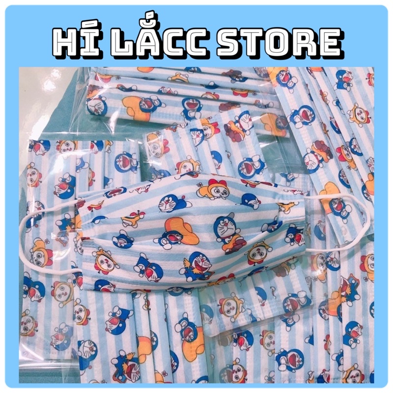 Khẩu trang 4 lớp doremon
