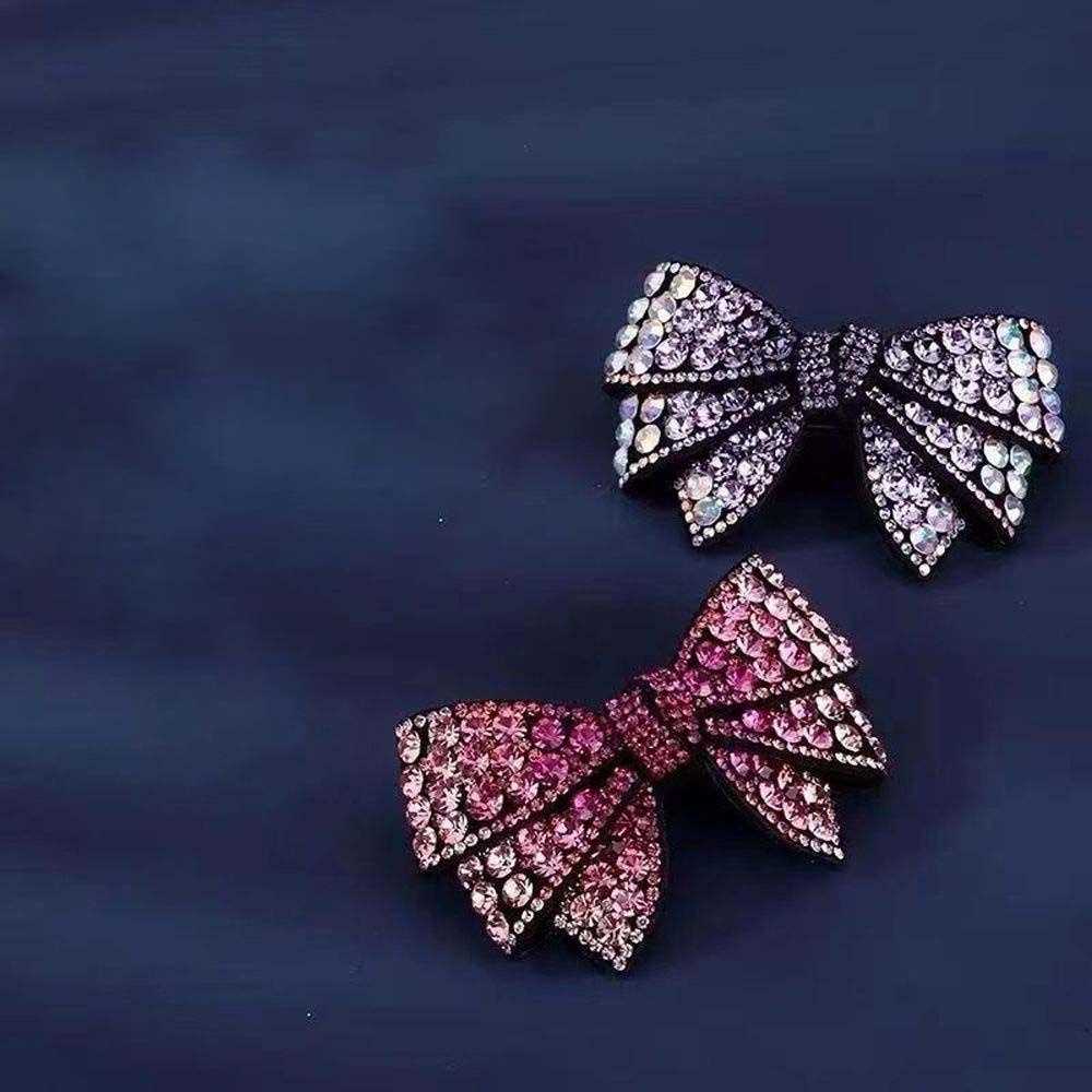 Kẹp Tóc Hình Nơ Sau Lưng Nhiều Màu Sắc Đơn Giản Phong Cách Pháp Cổ Điển Thời Trang Cho Nữ