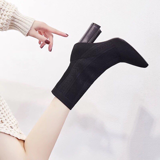 Boot chun len gót da cao cổ siêu sịn - check video-fullbox (02) | BigBuy360 - bigbuy360.vn