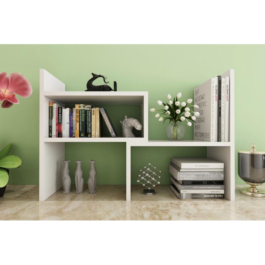 Kệ sách để bàn BOOKCASE White - HanruiOffical