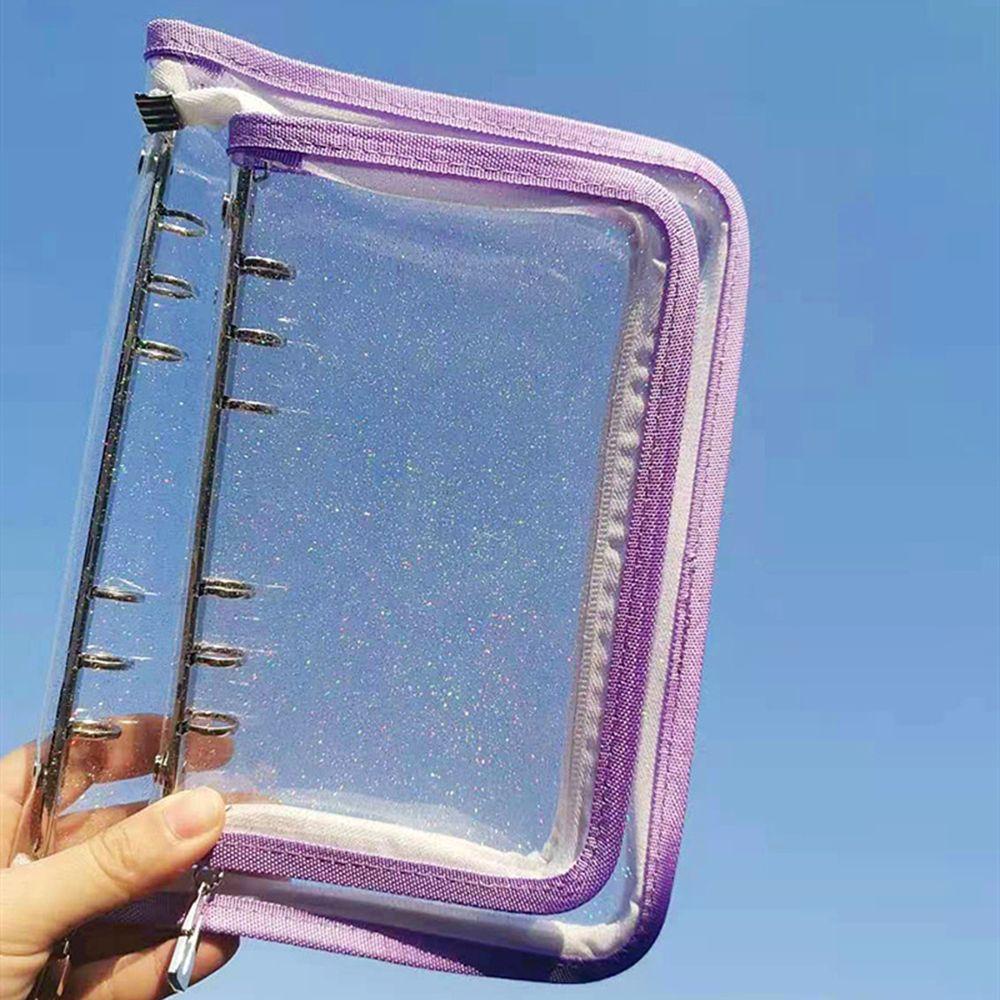 Bìa Kẹp Tài Liệu 6 Lỗ Khổ A5 A6 Bằng Nhựa PVC