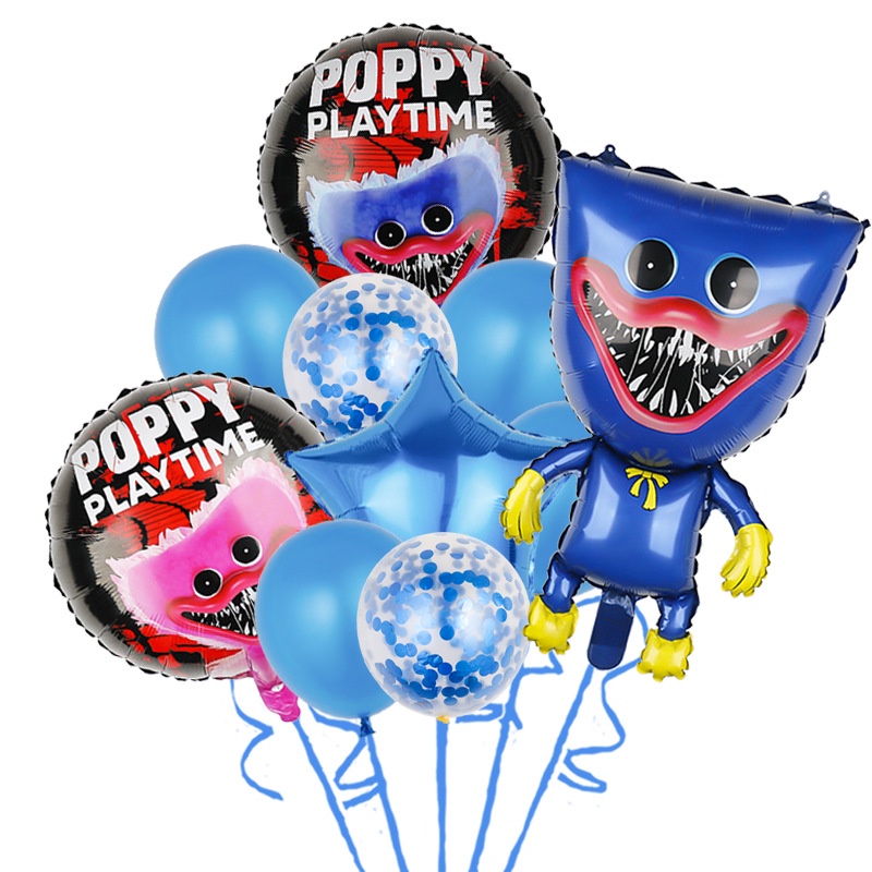 Set 10 Bong Bóng Cao Su Latex In Họa Tiết Hoạt Hình Trang Trí Tiệc Sinh Nhật / Đám Cưới