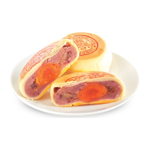 Bánh Pía Khoai Môn Sầu Riêng Trứng Muối Tân Huê Viên - Túi 600g - Đặc Sản Sóc Trăng