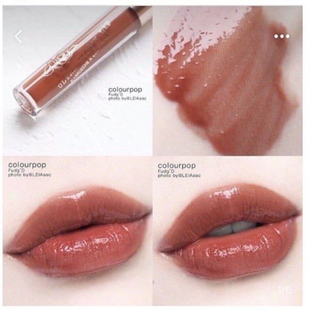 SON BÓNG COLOURPOP FUDG