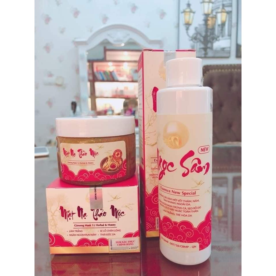 Bộ Ngọc Sâm Mặt Nạ Pha Sẵn