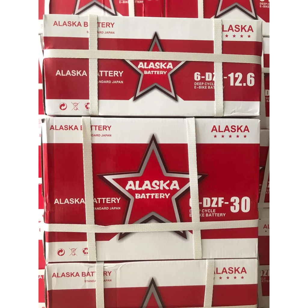 Ắc Quy chuyên dùng cho xe điện - AQ Loa Kéo - ẮcQuy ALASKA 12V-12.6Ah