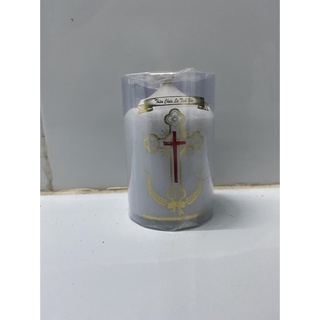 225. Cặp đèn cầy công giáo 6cm
