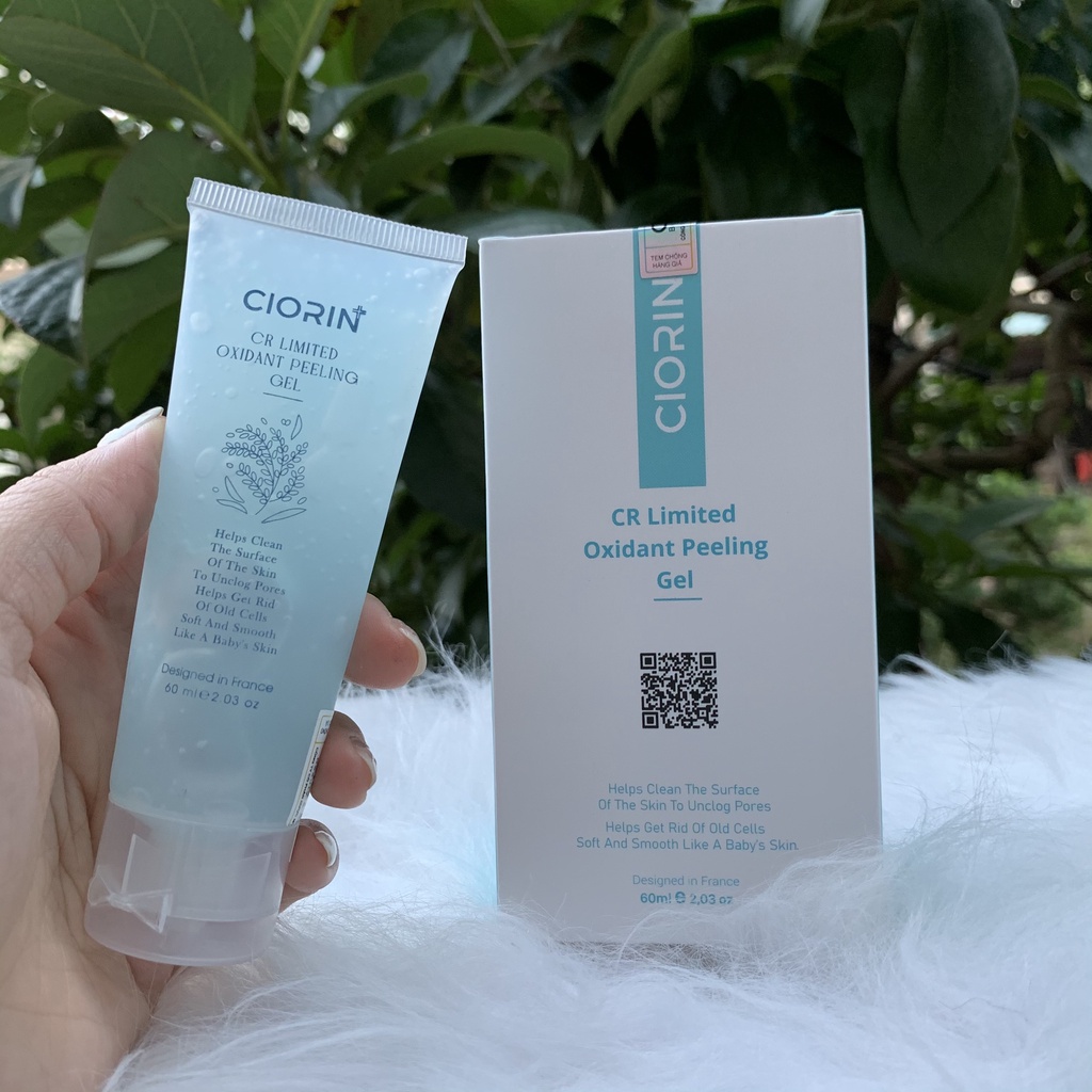 Gel tẩy tế bào da chết Ciorin Cr Limited Oxidant Peeling Gel giúp trắng da, ngăn ngừa lão hóa 60ml