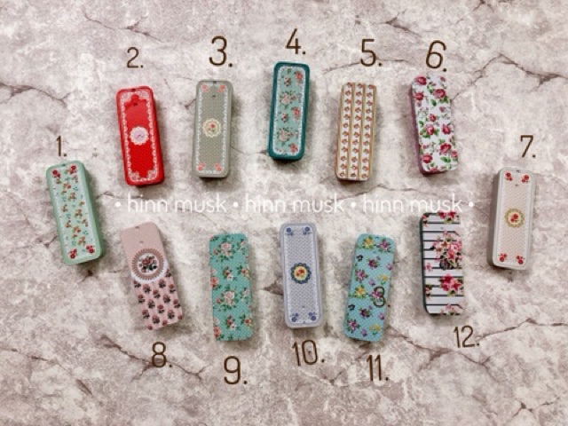 Hộp sắt đựng kim khâu  B1