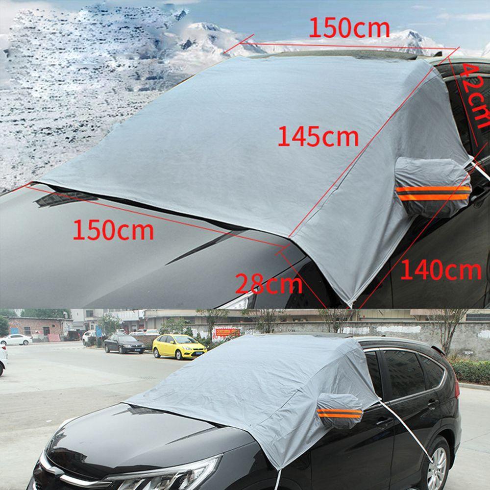 WTTLE Vỏ Bọc Kính Chắn Gió Xe Hơi Chống Bụi Chống Sương Mù