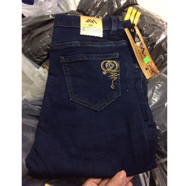 Quần jeans nữ bigsize co giãn cao cấp mẫu SD