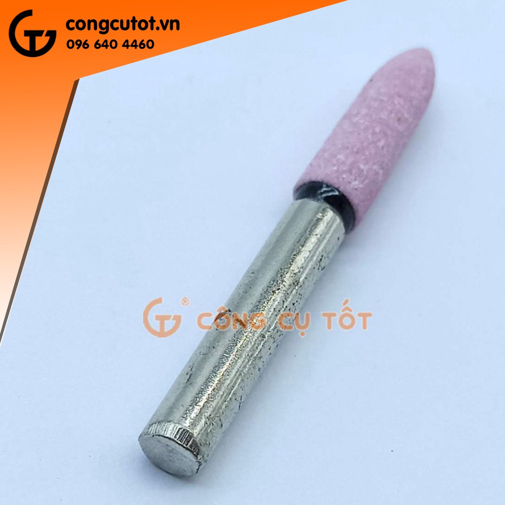 Mũi đá mài hình trụ đầu nhọn A15 Φ6mm dài 22mm cốt 6 ly