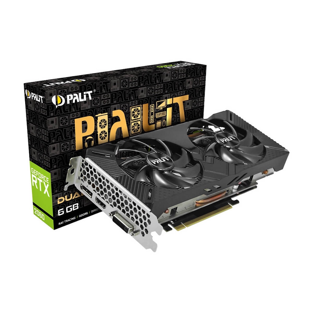 Card Đồ Họa VGA Palit GeForce RTX 2060 Dual NE62060018J9-1160A-1