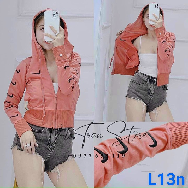 [Giá Tốt] ÁO KHOÁC NỮ DA CÁ LỬNG (M70 - Lưỡi Liềm) | BigBuy360 - bigbuy360.vn