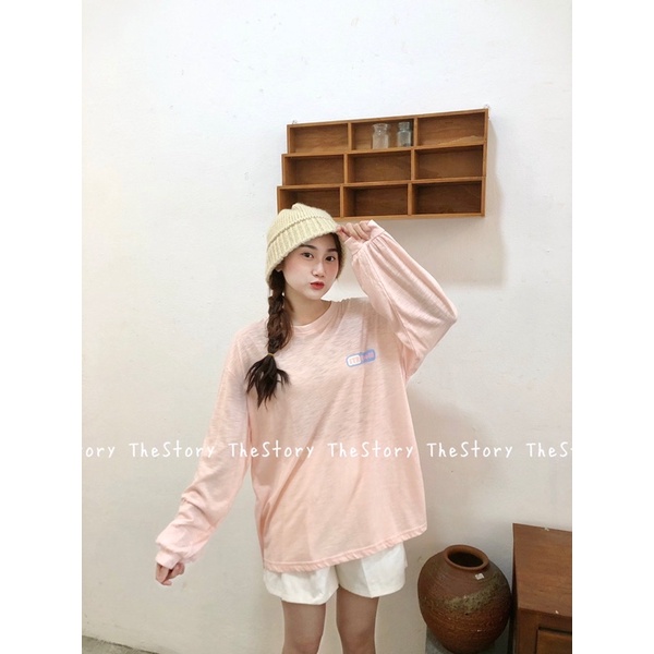 [STORY MADE] [STR] [ẢNH THẬT SHOP CHỤP] Áo pull tay dài bo mỏng STR ROOM A1551