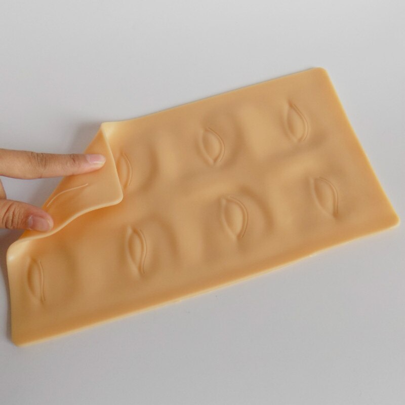 1 Miếng Da Giả 3D Bằng Silicone Chất Lượng Cao Dùng Luyện Tập Xăm Lông Mày
