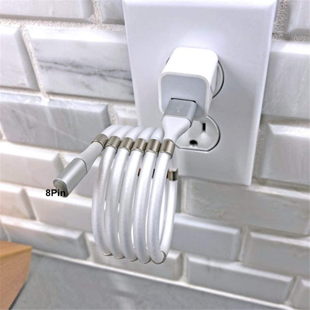 Dây Cáp Sạc Nam Châm Usb Loại C Dài 1m Cho Iphone Android