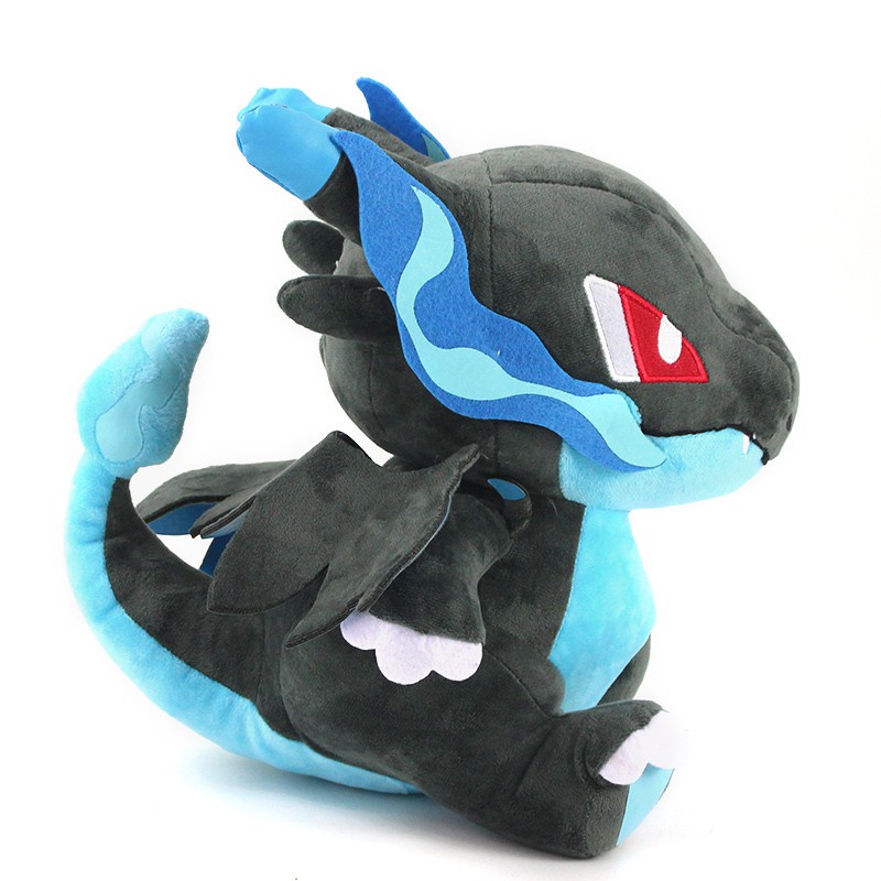 GẤU BÔNG POKEMON RỒNG LỬA MEGA CHARIZARD X NGỒI  HÀNG CHÍNH HÃNG MỚI 100%