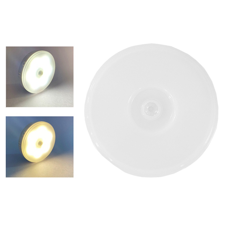 Cảm biến chuyển động PIR Đèn LED ban đêm Đèn ngủ có thể sạc lại USB cho đèn tủ Đèn tủ quần áo không dây