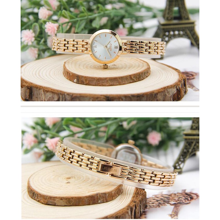 Đồng Hồ Julius JA-770B Hàn Quốc Dây Thép