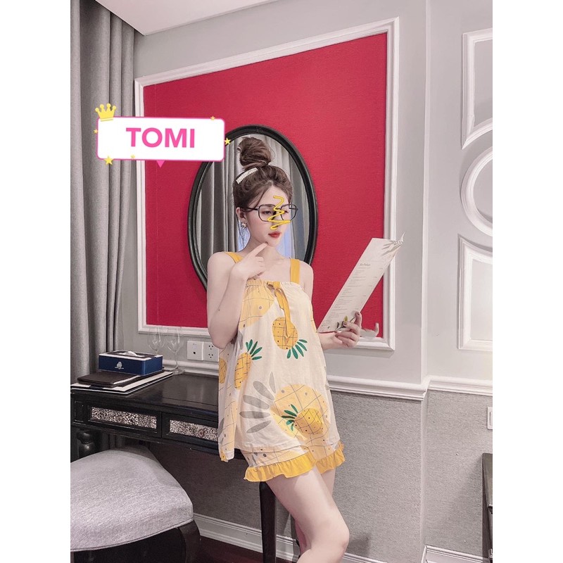 Bộ ngủ nữ hai dây trẻ trung - TOMI BOUTIQUE | BigBuy360 - bigbuy360.vn