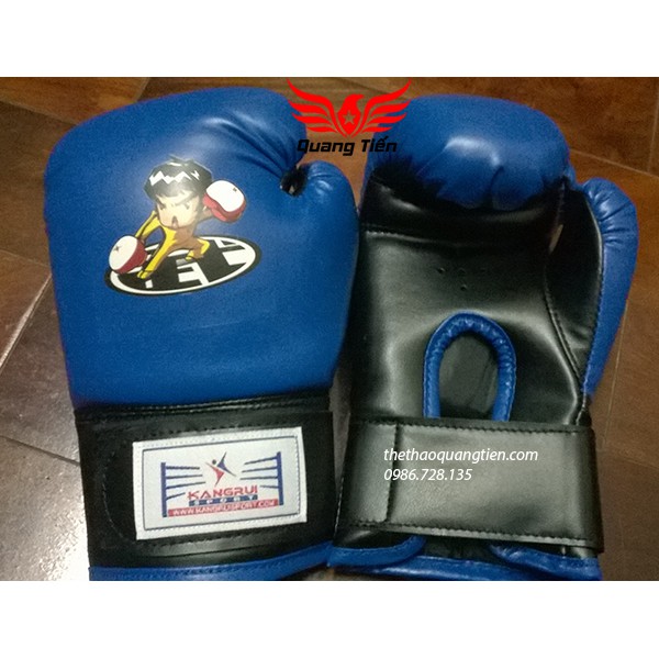 Freeship găng tay đấm bốc boxing mini cho trẻ em Kangrui chính hãng chất lượng cao
