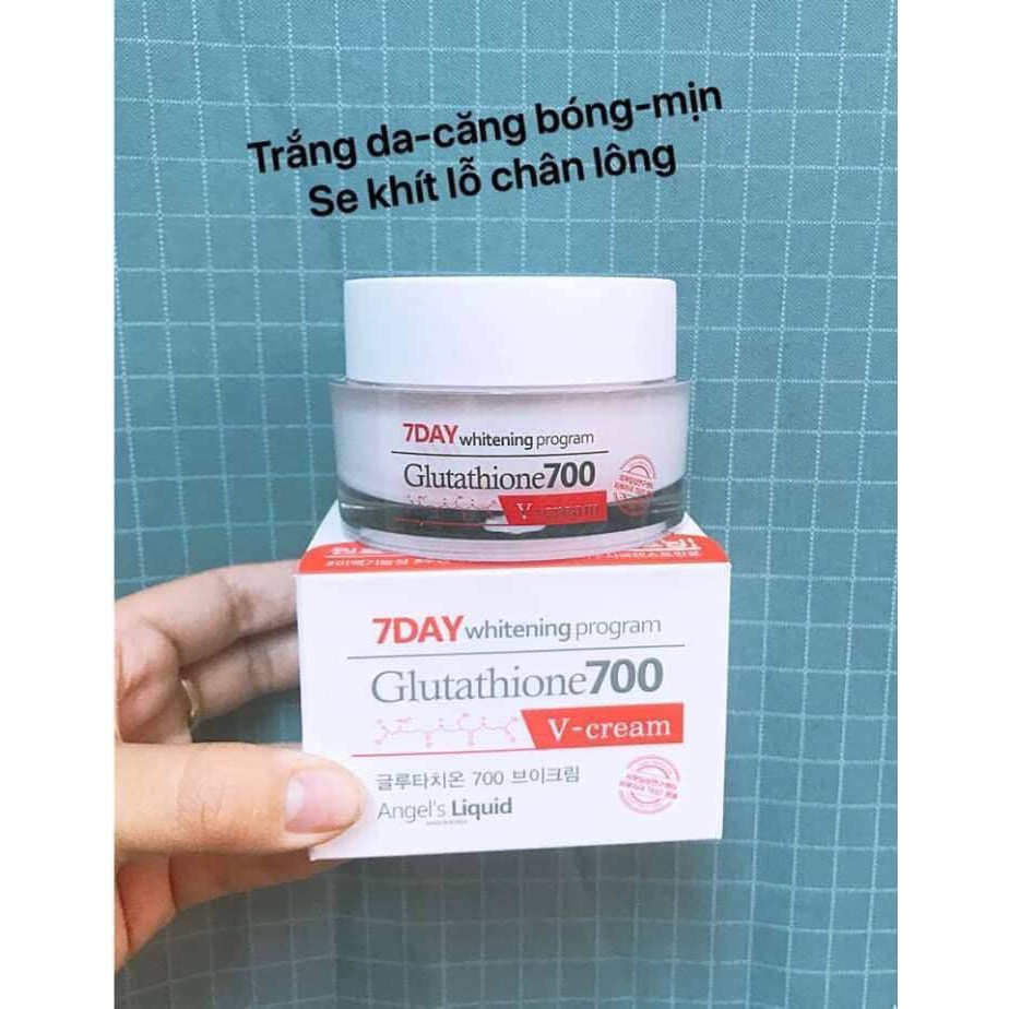 (chính hãng) KEM DƯỠNG angel liquid  7day (7 day) #GLUTATHIONE 𝟕𝟎𝟎 𝐕 𝐜𝐫𝐞𝐚𝐦