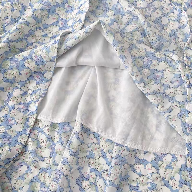 Chân váy dài hoa nhí hàn quốc xinh cho nữ, aimeecloset.vn ảnh thật | BigBuy360 - bigbuy360.vn