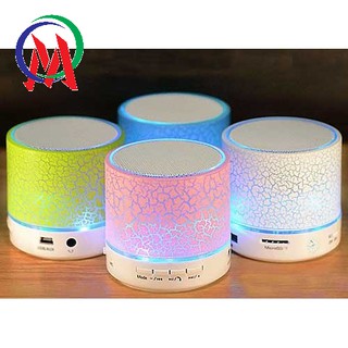 Loa bluetooth mini led đổi màu theo nhạc không dây nhỏ gọn pin lâu