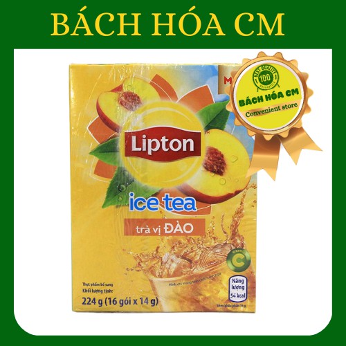 Trà Lipton Hòa Tan Chanh Mật Ong/ Vị Trà Đào