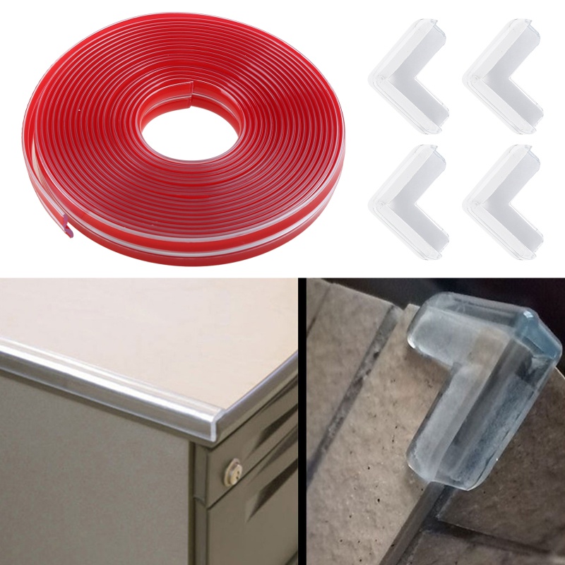 Cuộn Dây Bọc Cạnh Bàn Trong Suốt Chống Va Chạm Bảo Vệ An Toàn Cho Bé Edge