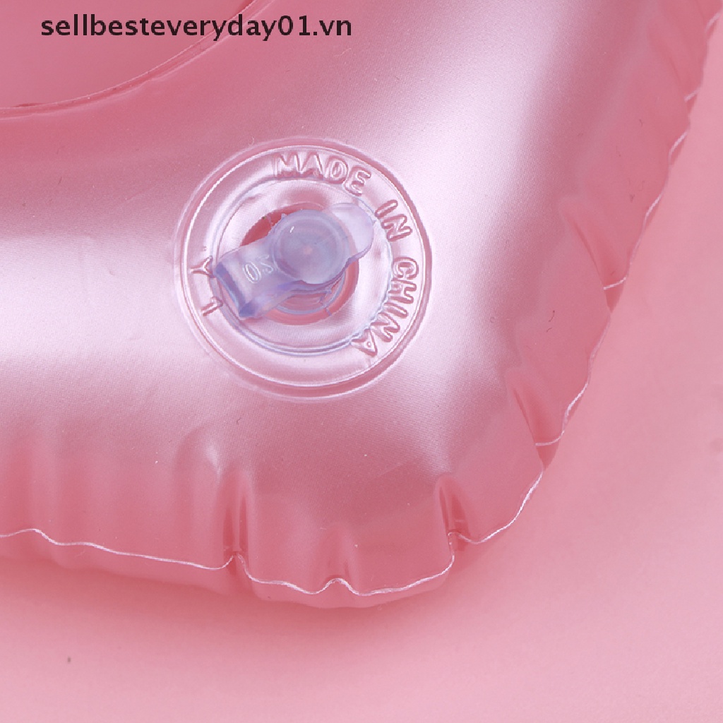 Giá Đỡ Cốc / Đồ Chơi Hình Chim Hồng Hạc Bơm Hơi Mini Dễ Thương