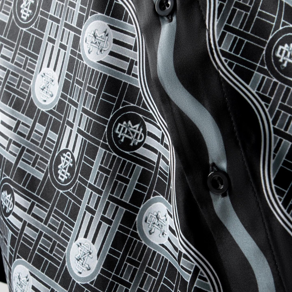 MENDE - Circle Shirt - Áo sơ mi nam tay ngắn