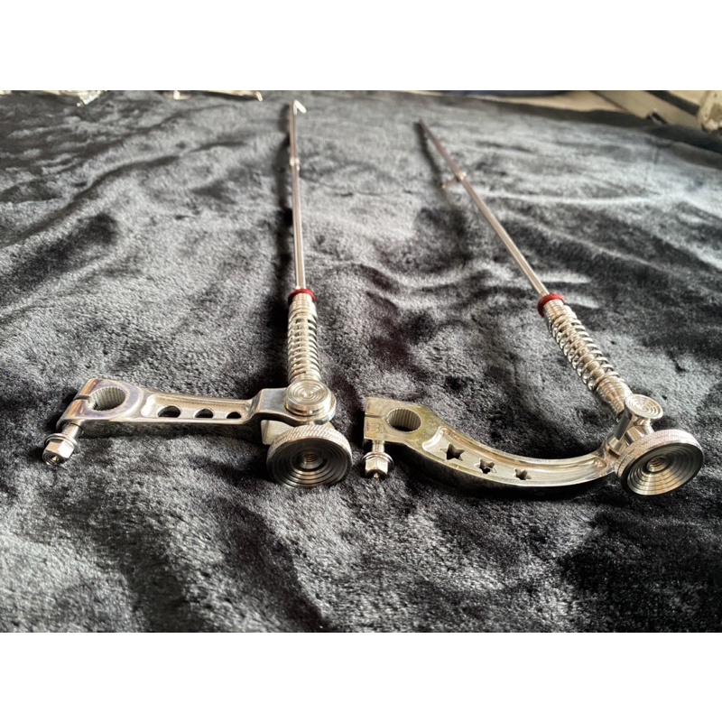 Trọn bộ càng thắng inox 304 siêu sáng + đũa thắng gắn nhiều dòng xe